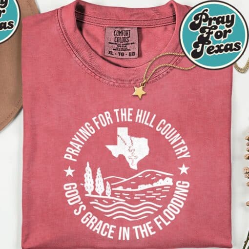 Praying For The Hill T-Shirt - Image 8