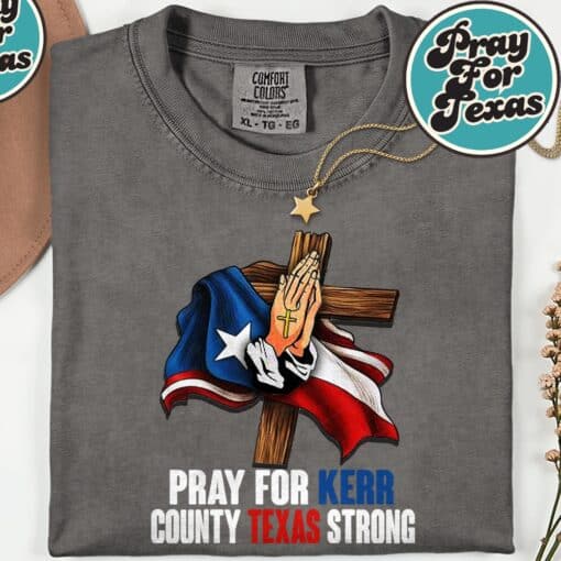 Texas Strong Hear T-Shirt - Image 4