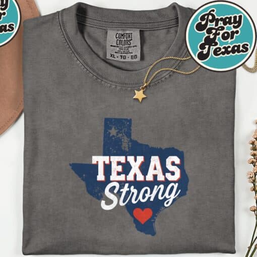 Texas Strong Hill Country Pray For Texas Shirt - Image 7