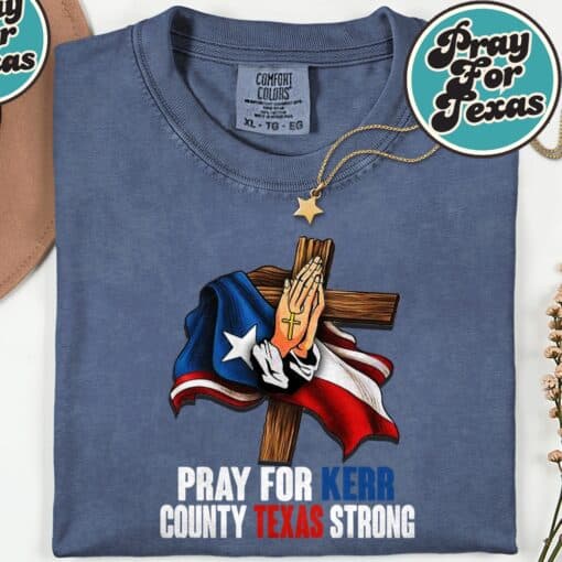 Texas Strong Hear T-Shirt - Image 2