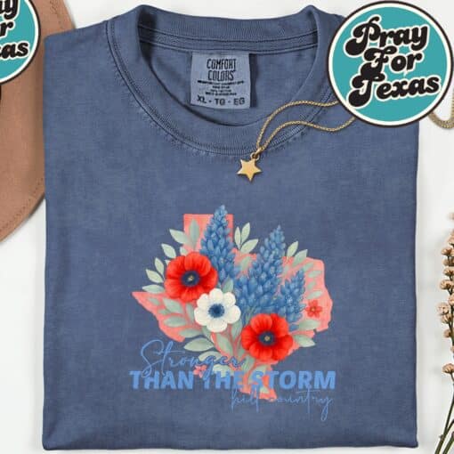 Texas Strong Flood Disaster T-Shirt - Image 3