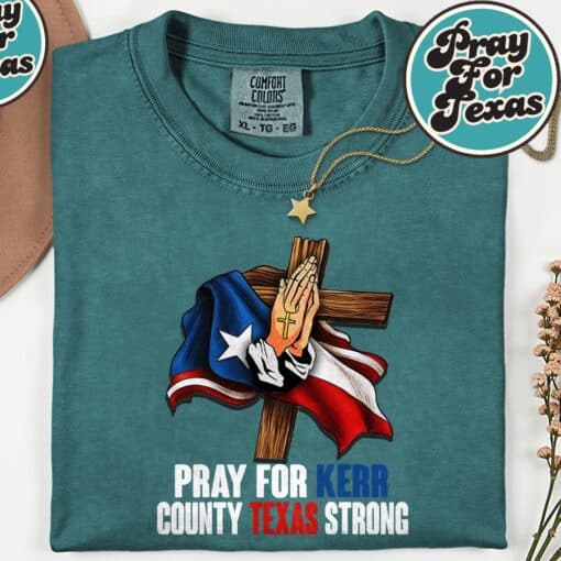 Texas Strong Hear T-Shirt - Image 3