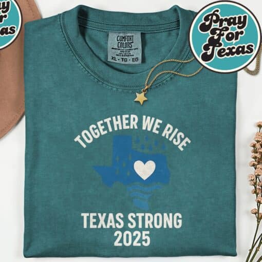 Texas Strong 2025 Together Shirt - Image 3