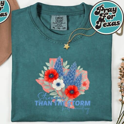 Texas Strong Flood Disaster T-Shirt - Image 4