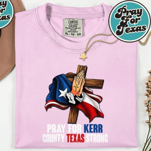 Texas Strong Hear T-Shirt - Image 7