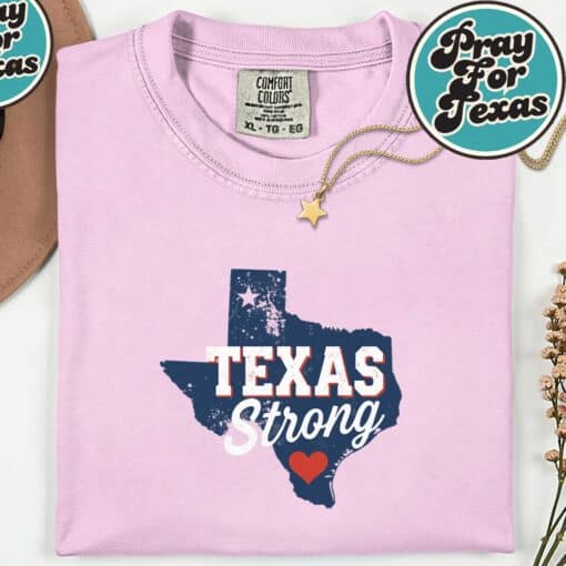 Texas Strong Hill Country Pray For Texas Shirt - Image 2