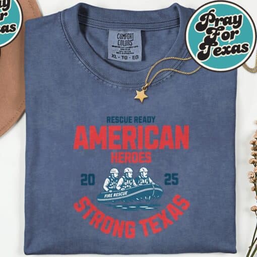 American Heroes Strong Texas Shirt