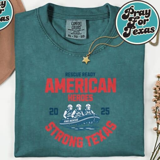 American Heroes Strong Texas Shirt - Image 2