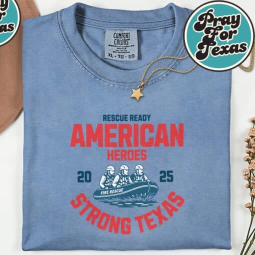 American Heroes Strong Texas Shirt - Image 3
