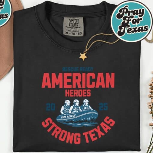 American Heroes Strong Texas Shirt - Image 5