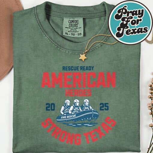 American Heroes Strong Texas Shirt - Image 8