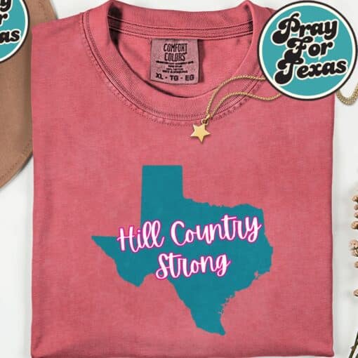 Country Hill Strong- Texas T-Shirt