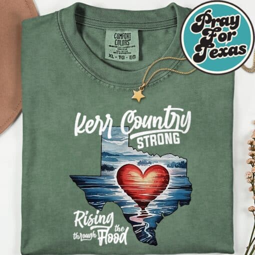 For Texas Hill Country Strong Pray For TexasShirt - Image 10