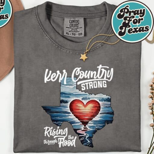 For Texas Hill Country Strong Pray For TexasShirt - Image 2