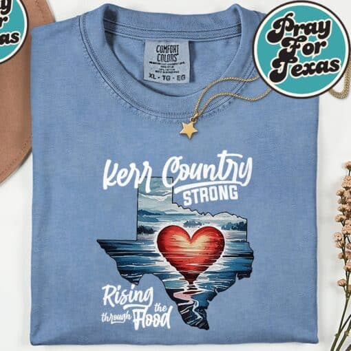 For Texas Hill Country Strong Pray For TexasShirt - Image 6