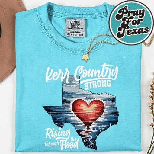For Texas Hill Country Strong Pray For TexasShirt - Image 8