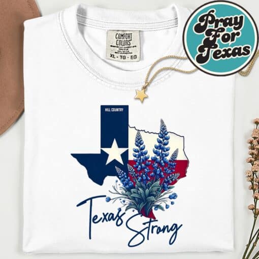 For The Love For Pray For Texas Shirt - Image 6