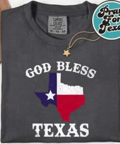 God Bless Texas T Shirt 2