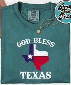 God Bless Texas T Shirt 4