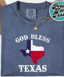 God Bless Texas T Shirt 5