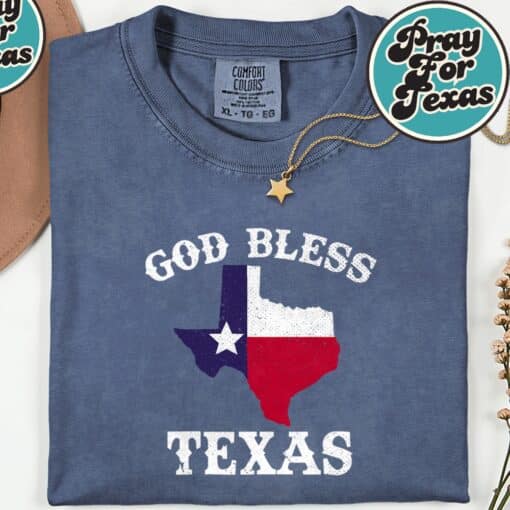 God Bless Texas T-Shirt - Image 5