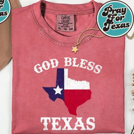 God Bless Texas T-Shirt - Image 2