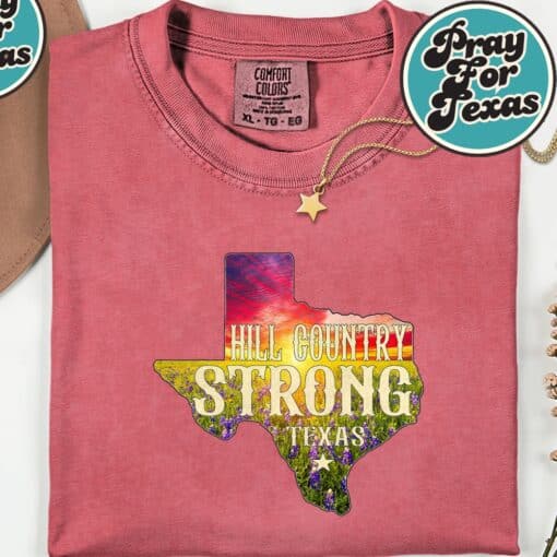 Hill Country Strong Funny Texas T-Shirt