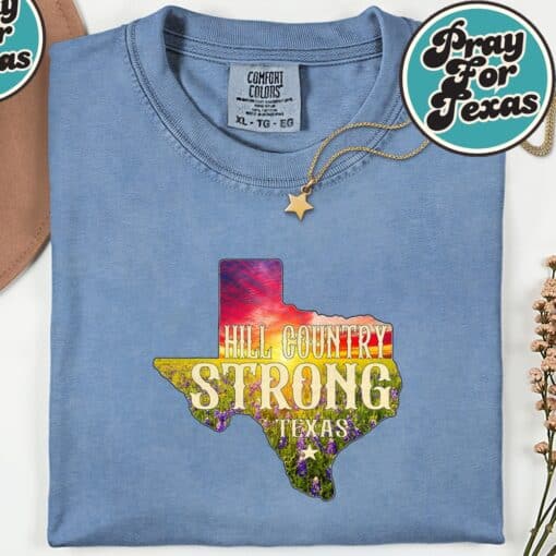Hill Country Strong Funny Texas T-Shirt - Image 4