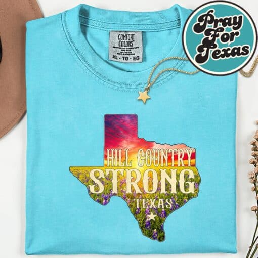 Hill Country Strong Funny Texas T-Shirt - Image 7