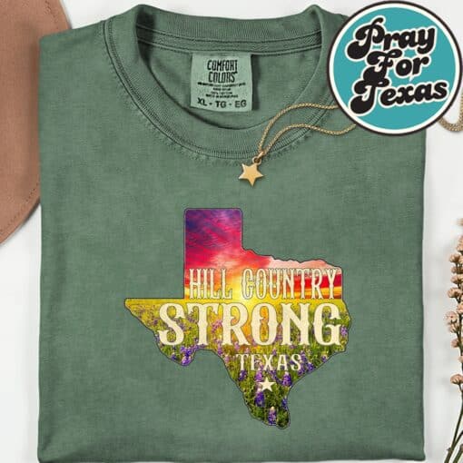Hill Country Strong Funny Texas T-Shirt - Image 8