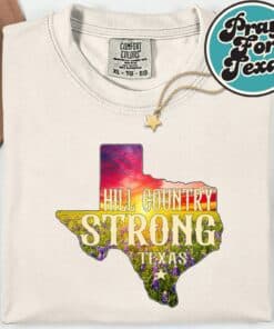 Hill Country Strong Funny Texas T Shirt 9