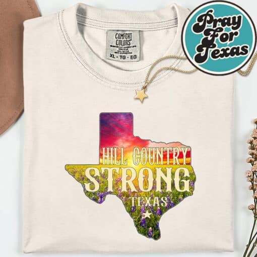 Hill Country Strong Funny Texas T-Shirt - Image 9