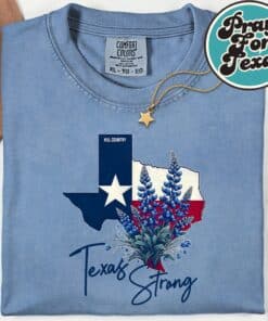 Hill Country Strong Pray For Texas Shirt 3