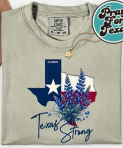 Hill Country Strong Pray For Texas Shirt 6