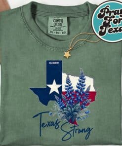 Hill Country Strong Pray For Texas Shirt 7