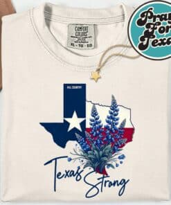Hill Country Strong Pray For Texas Shirt 8