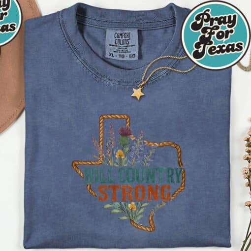Hill Country Strong Texas T-Shirt - Image 4