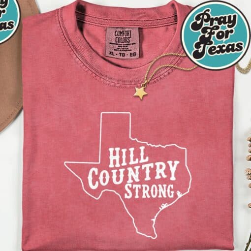 Hill Country Texas T-Shirt - Image 8