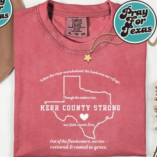 Kerr County Strong Texas T-Shirt