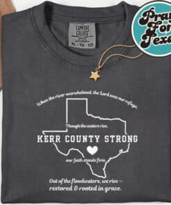 Kerr County Strong Texas T Shirt 2