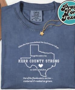 Kerr County Strong Texas T Shirt 3