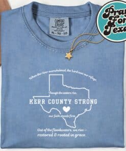 Kerr County Strong Texas T Shirt 5