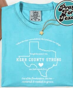 Kerr County Strong Texas T Shirt 8 1