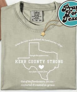 Kerr County Strong Texas T Shirt 9