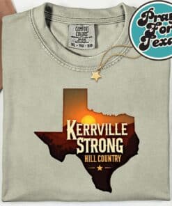 Kerrville Strong Pray For Kerrville Texas T Shirt 6