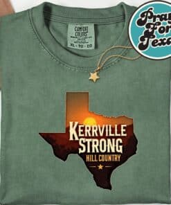 Kerrville Strong Pray For Kerrville Texas T Shirt 7