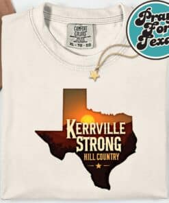 Kerrville Strong Pray For Kerrville Texas T Shirt 8