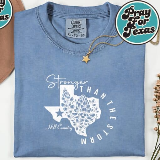 Pray For Texas Camp Mystic Flood T-Shirt - Image 6