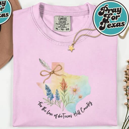 Pray For Texas Hill Country 2025 Shirt - Image 4