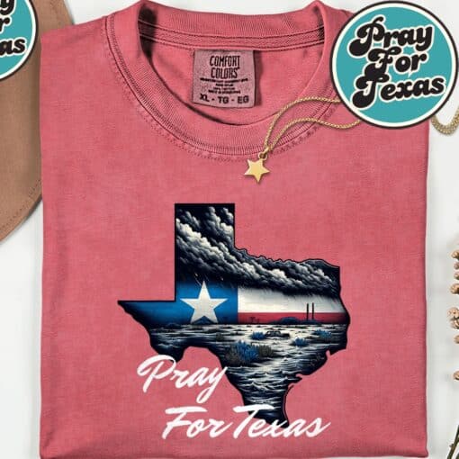 Pray For Texas Hill Country Support Shirt